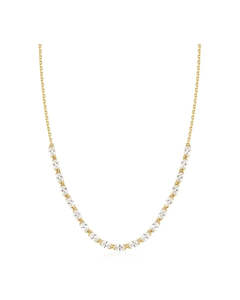 ANIA HAIE Kette 76 - Wanderer Gelbgold