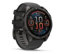 Smartwatch Fenix 8 - 47 mm AMOLED Sapphire Schwarz Carbongrau Titan DLC
