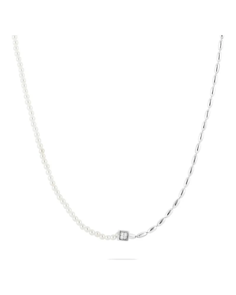 JETTE Kette NUGGET PEARL Silber