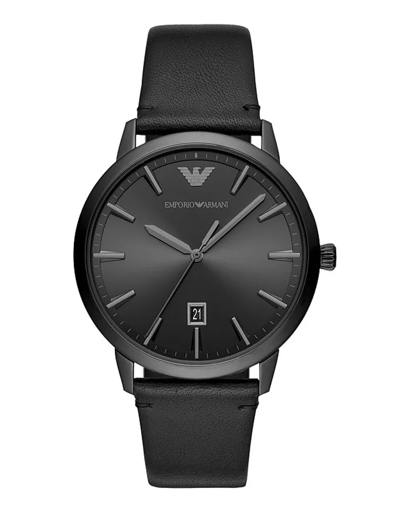 Emporio Armani Herrenuhr Schwarz