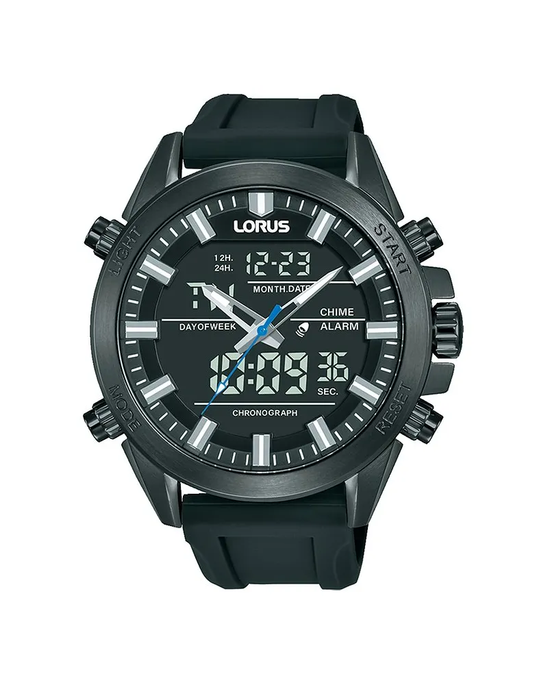 Lorus Chronograph Sports Chronograph Schwarz