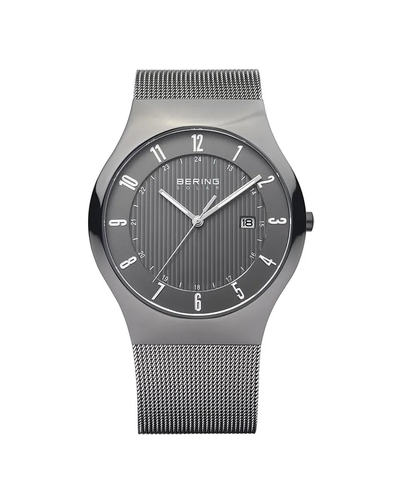 BERING Herrenuhr Grau