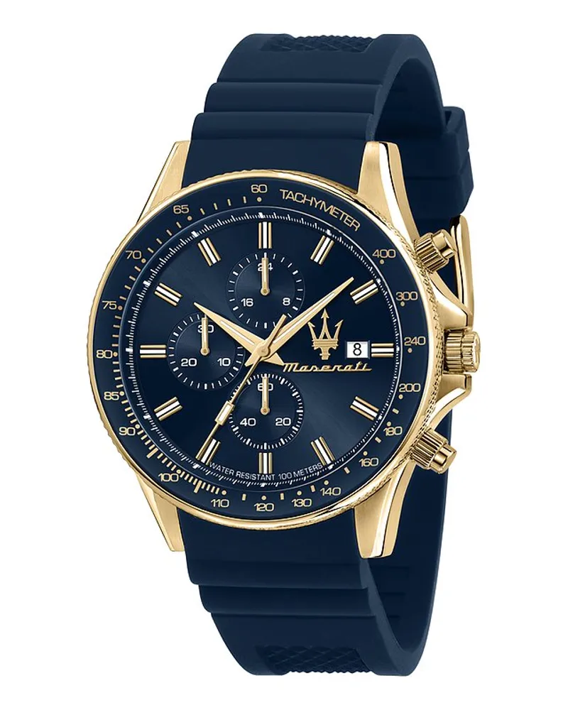 Maserati Chronograph Sfida Gold
