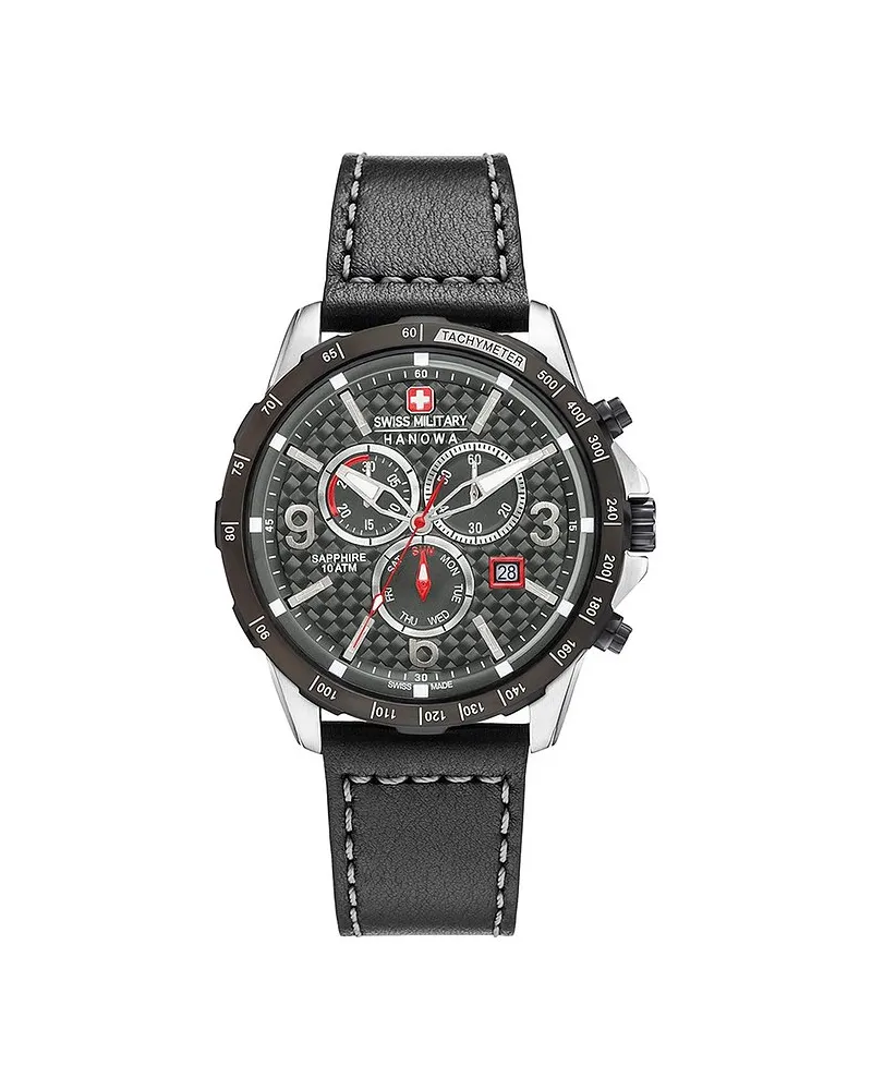Swiss Military Chronograph Silber
