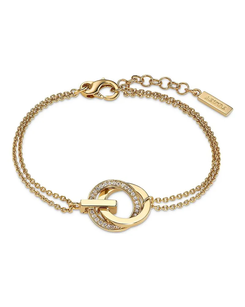 JETTE Armband SWING Gelbgold