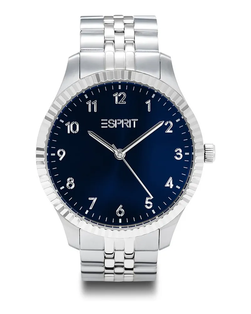 Esprit Herrenuhr Stately Silber