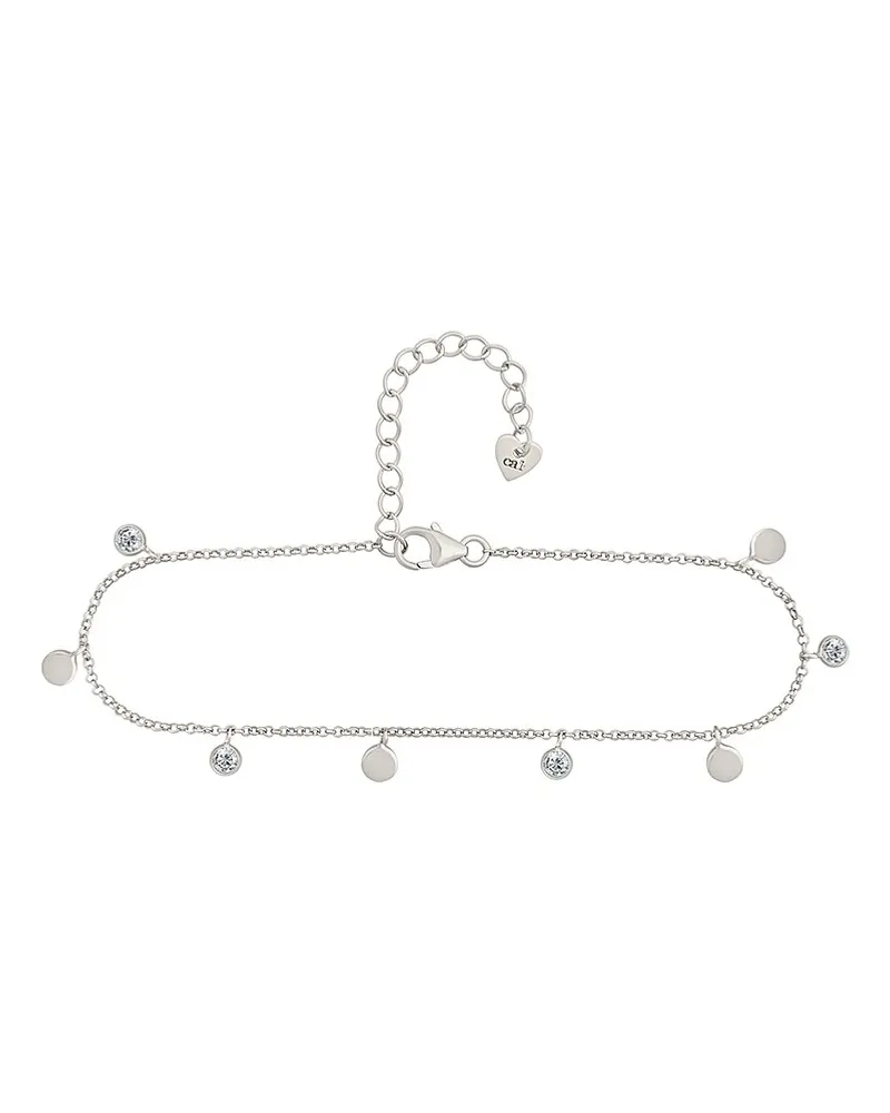 caï jewels Fußkette Silber