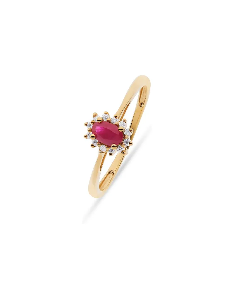 VALERIA Damenring Gelbgold