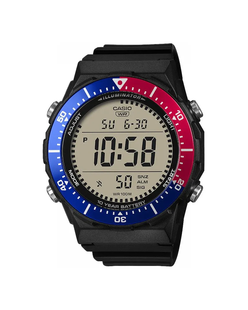 Casio Herrenuhr Timeless Men Schwarz