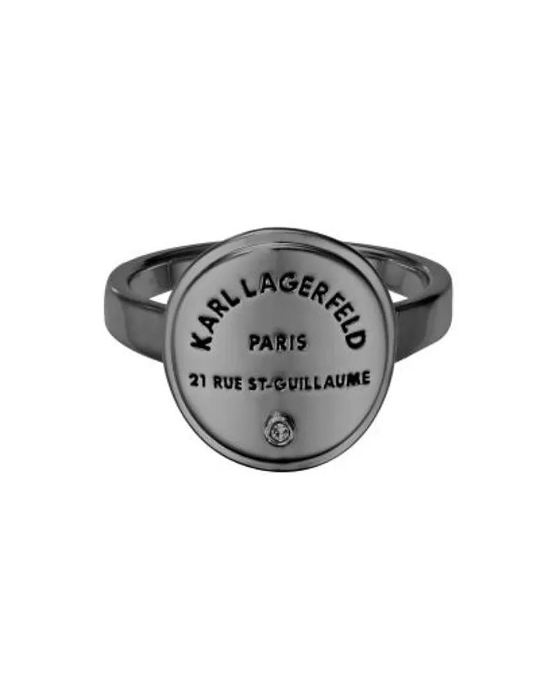 Karl Lagerfeld Damenring Schwarz