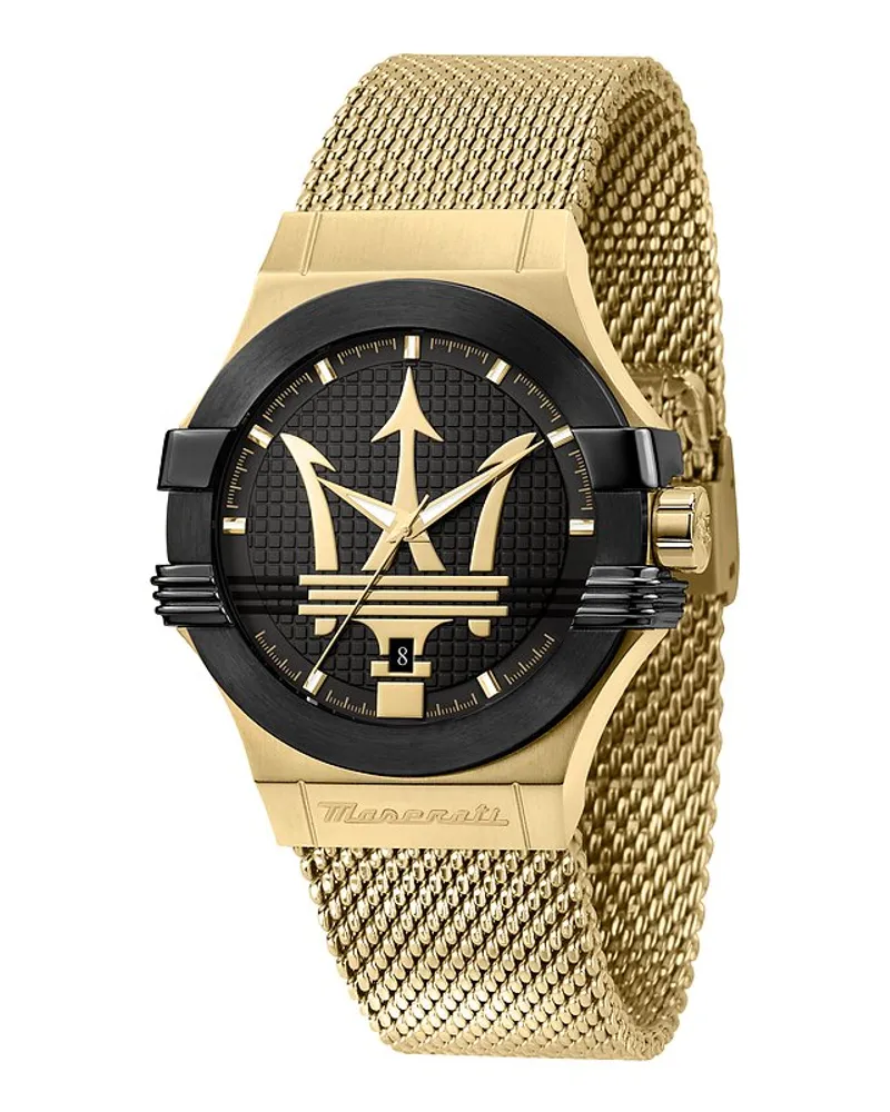 Maserati Herrenuhr Potenza Gold