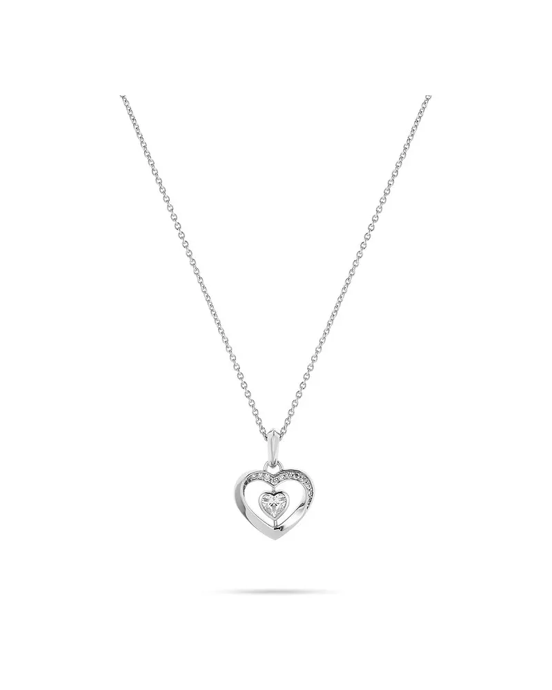 JETTE Kette TWISTED HEART Silber