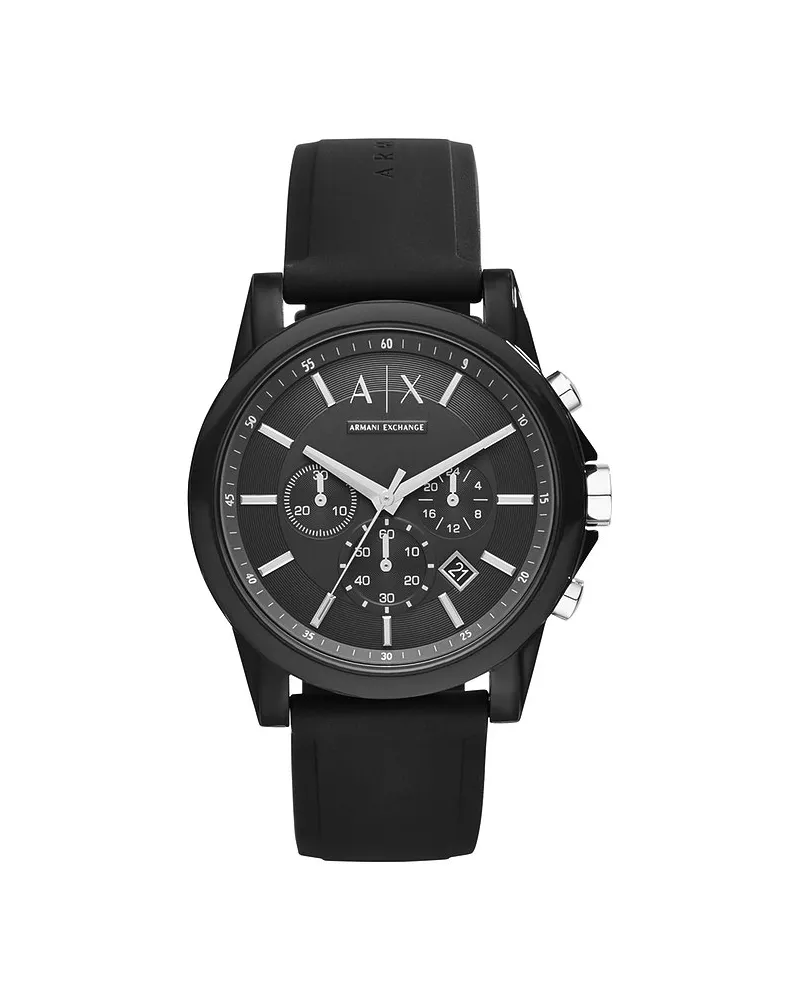 Armani Exchange Chronograph Schwarz