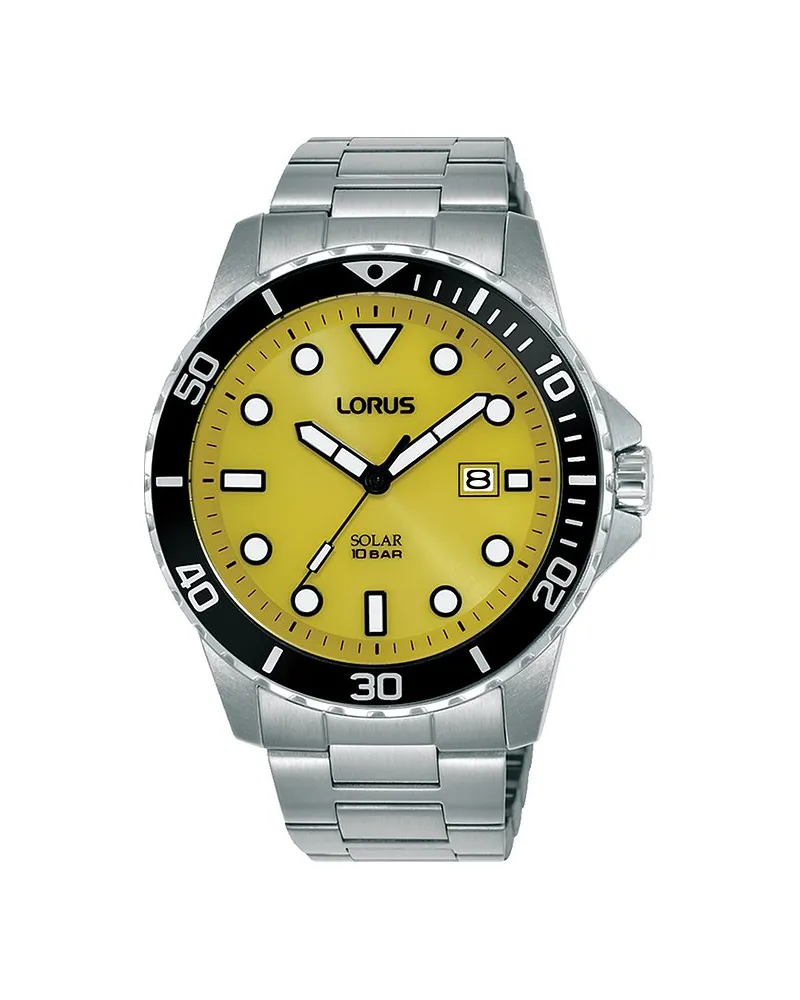 Lorus Herrenuhr Sports Silber
