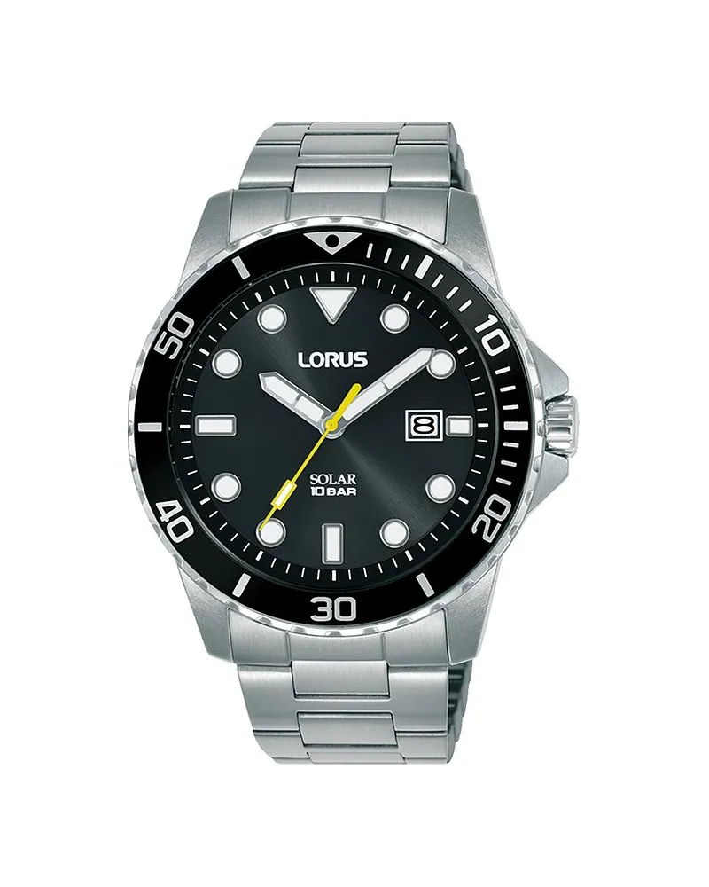 Lorus Herrenuhr Sports Silber