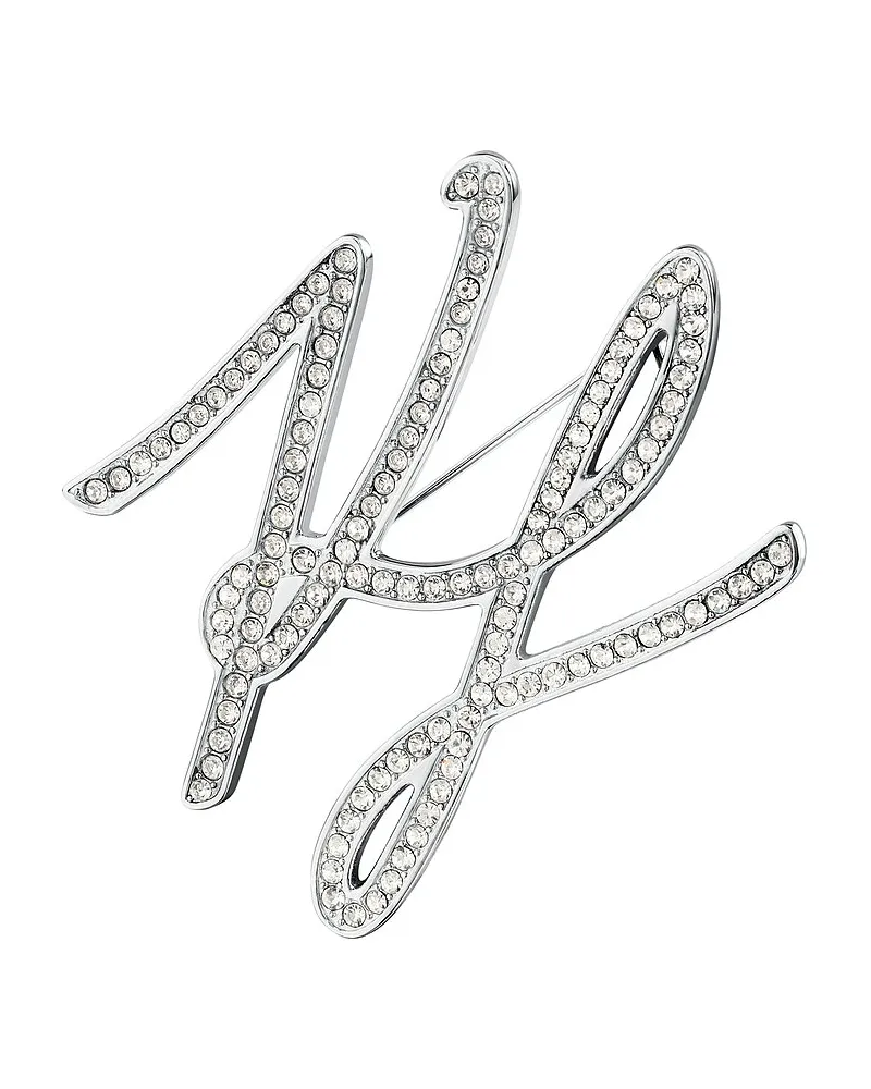 Karl Lagerfeld Ansteckschmuck Charms Silber