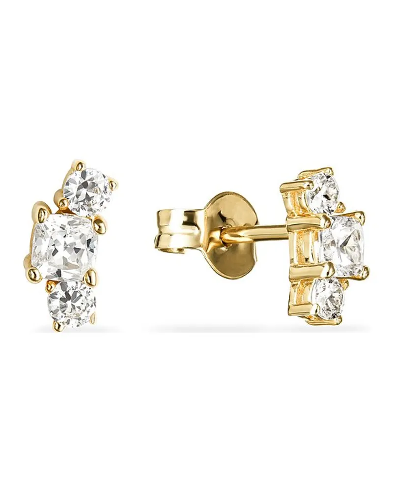 FAVS. Ohrstecker Gelbgold
