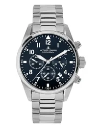 Jacques Lemans Chronograph Barcelona Silber