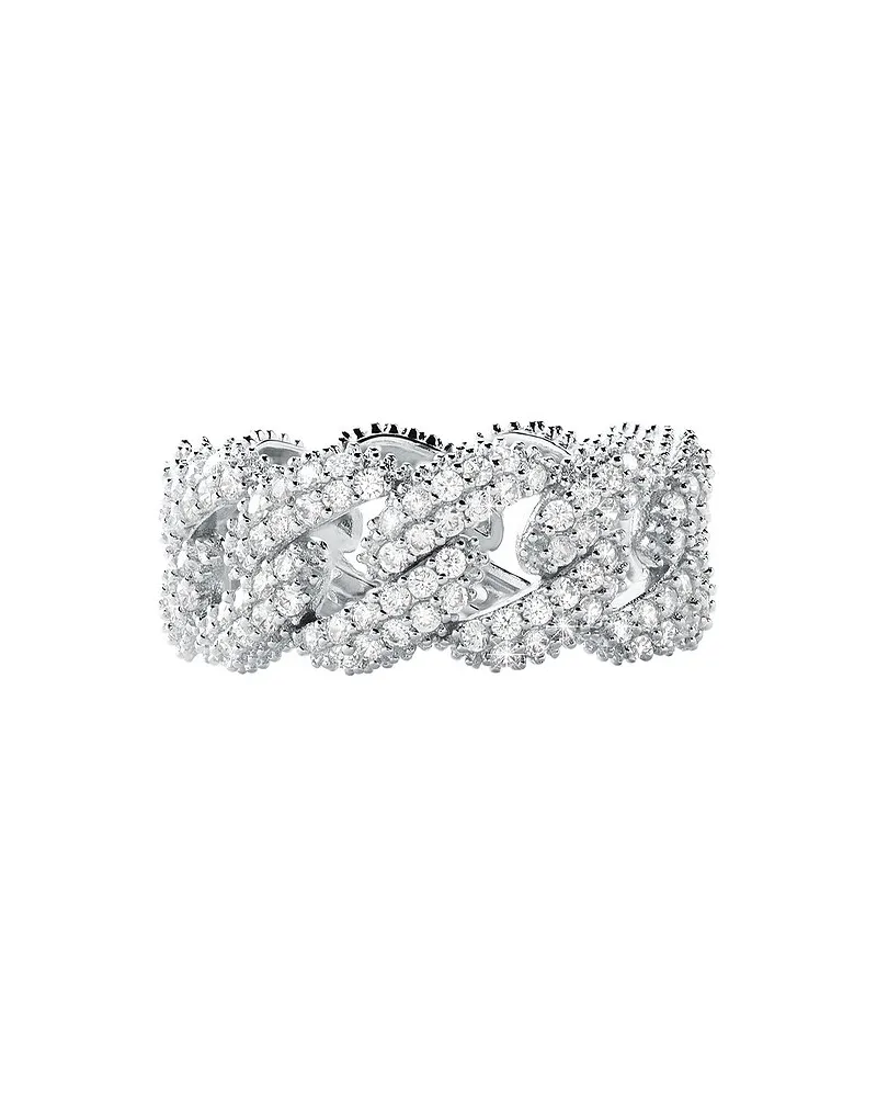 Michael Kors Damenring MK STATEMENT LINK Silber