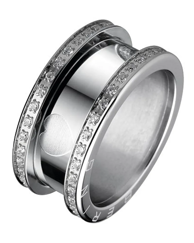 BERING Edelstahlring Silber