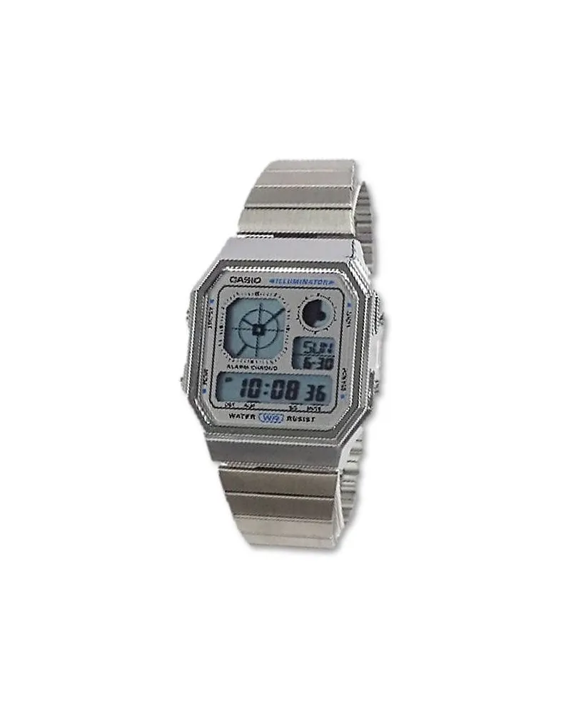 Casio Unisexuhr Vintage Silber