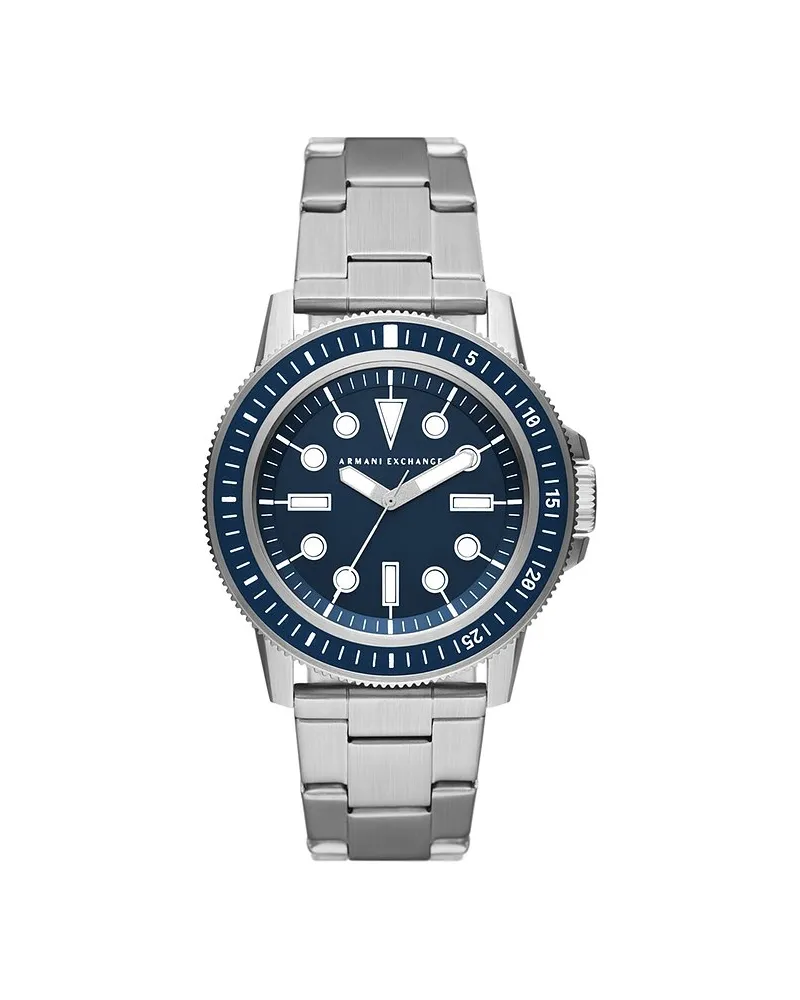 Armani Exchange Herrenuhr Silber