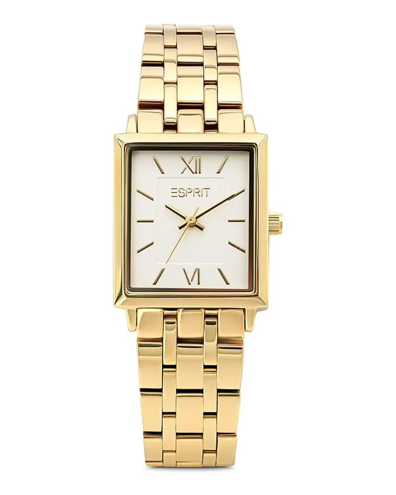 Esprit Damenuhr Angular Gelbgold