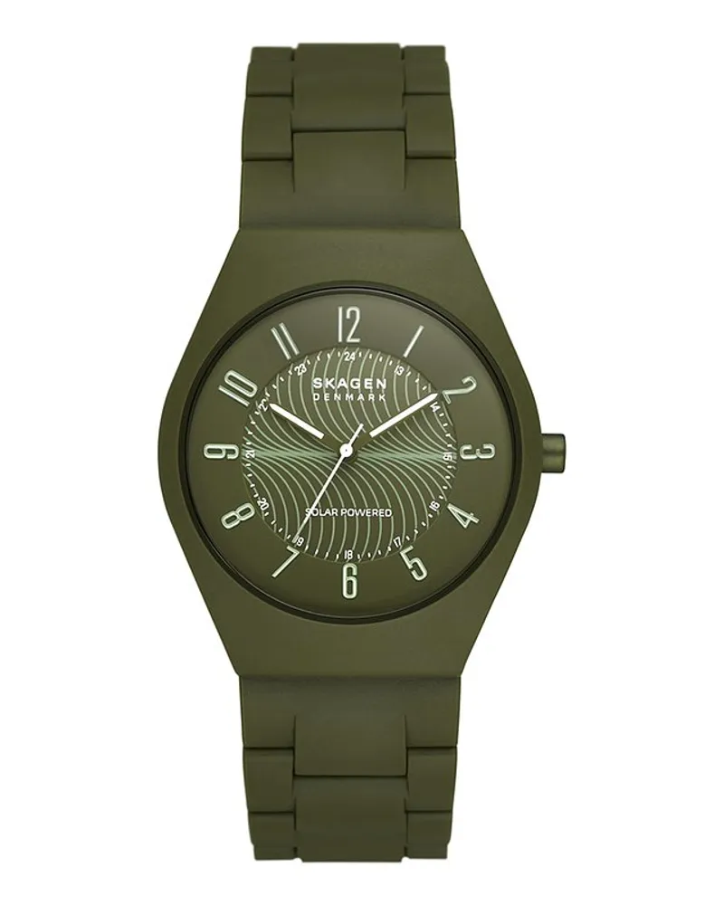 Skagen Herrenuhr Grenen Ocean Grün