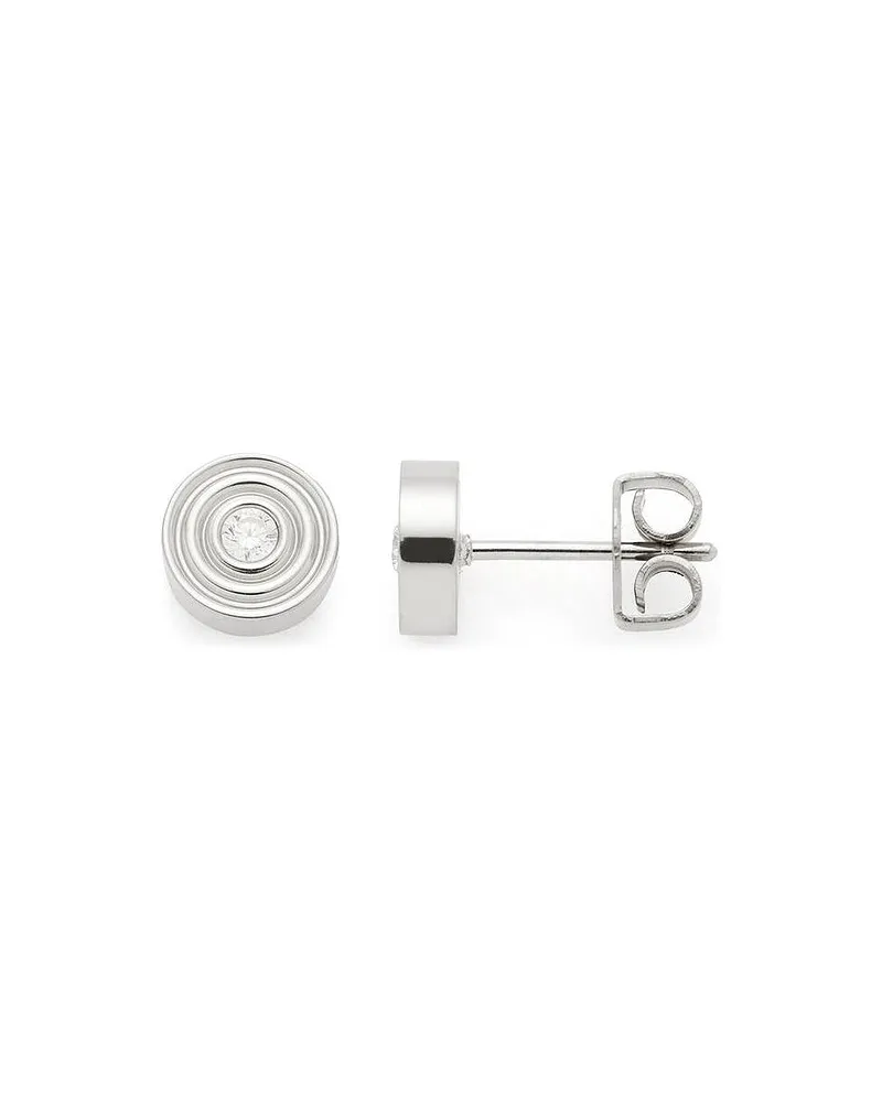Leonardo Ohrstecker Silber