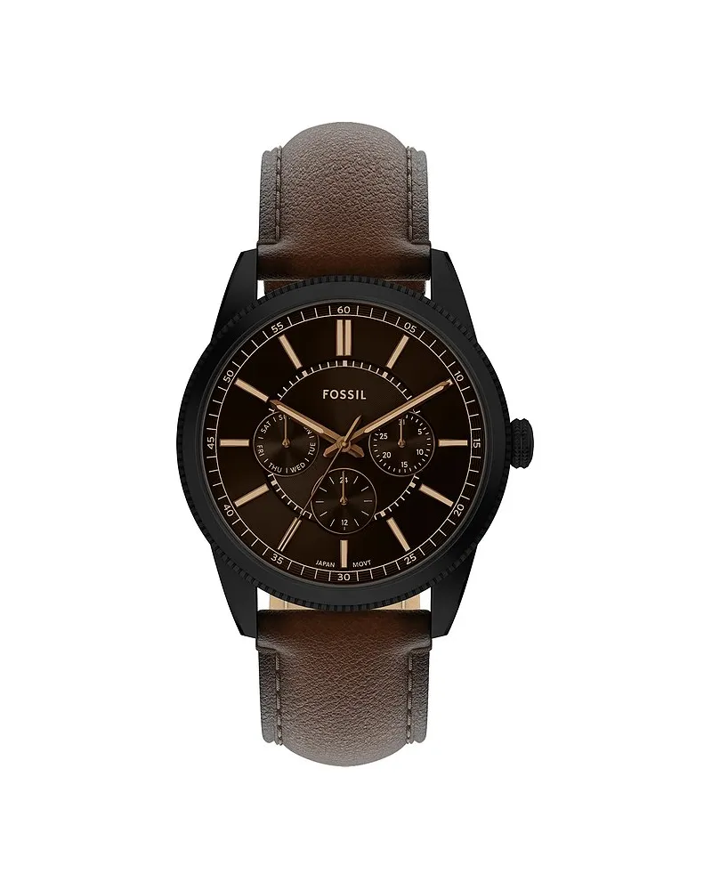 Fossil Herrenuhr Pearson Schwarz