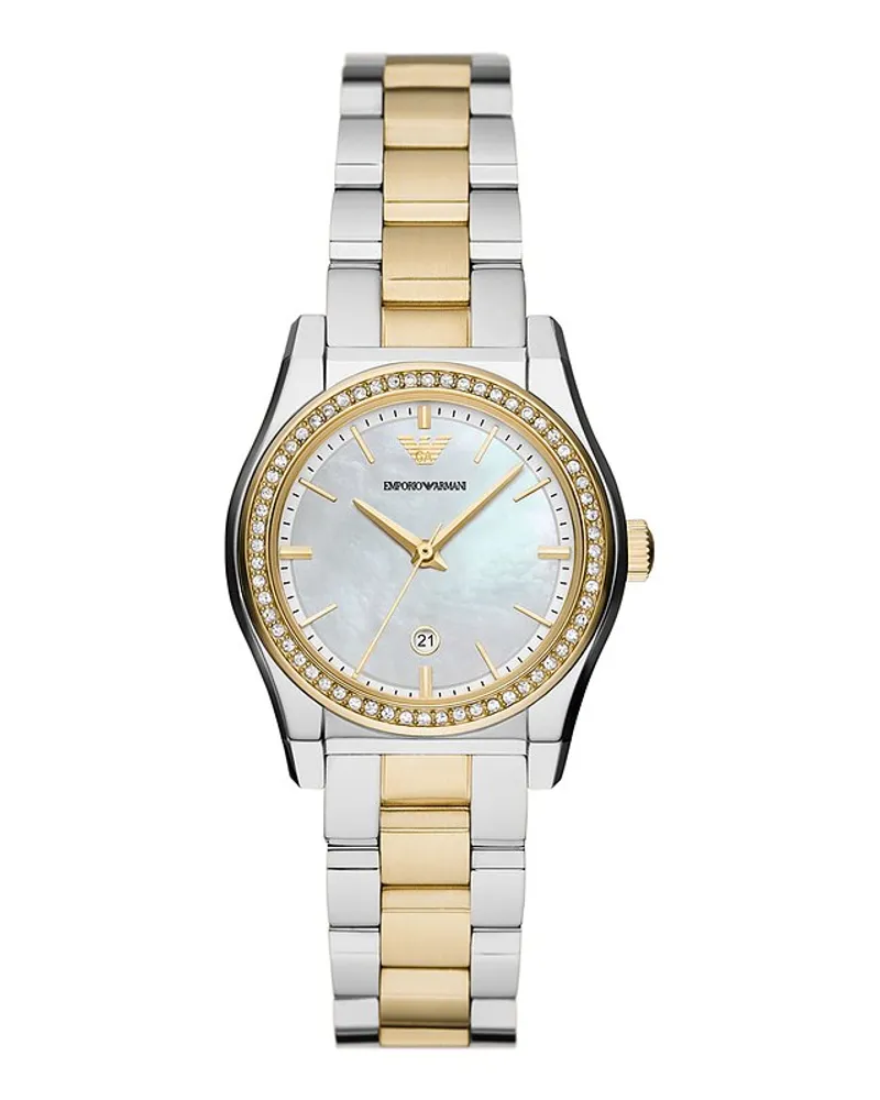 Emporio Armani Damenuhr Silber