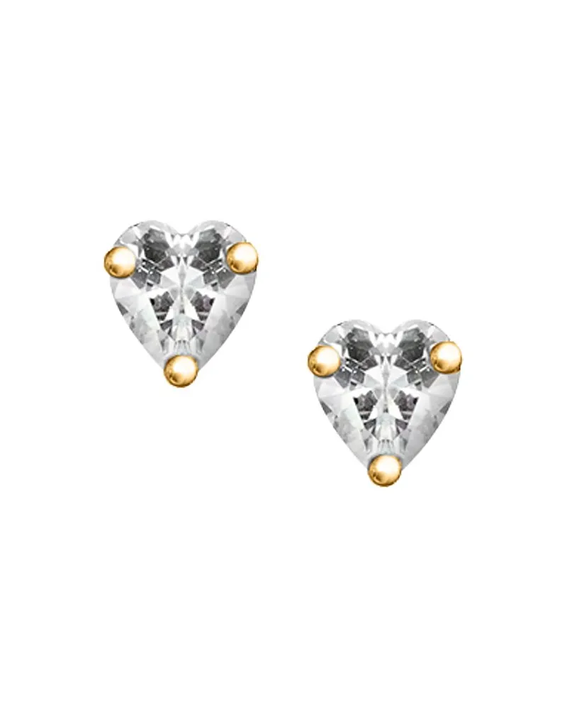 FAVS. Ohrstecker Gelbgold
