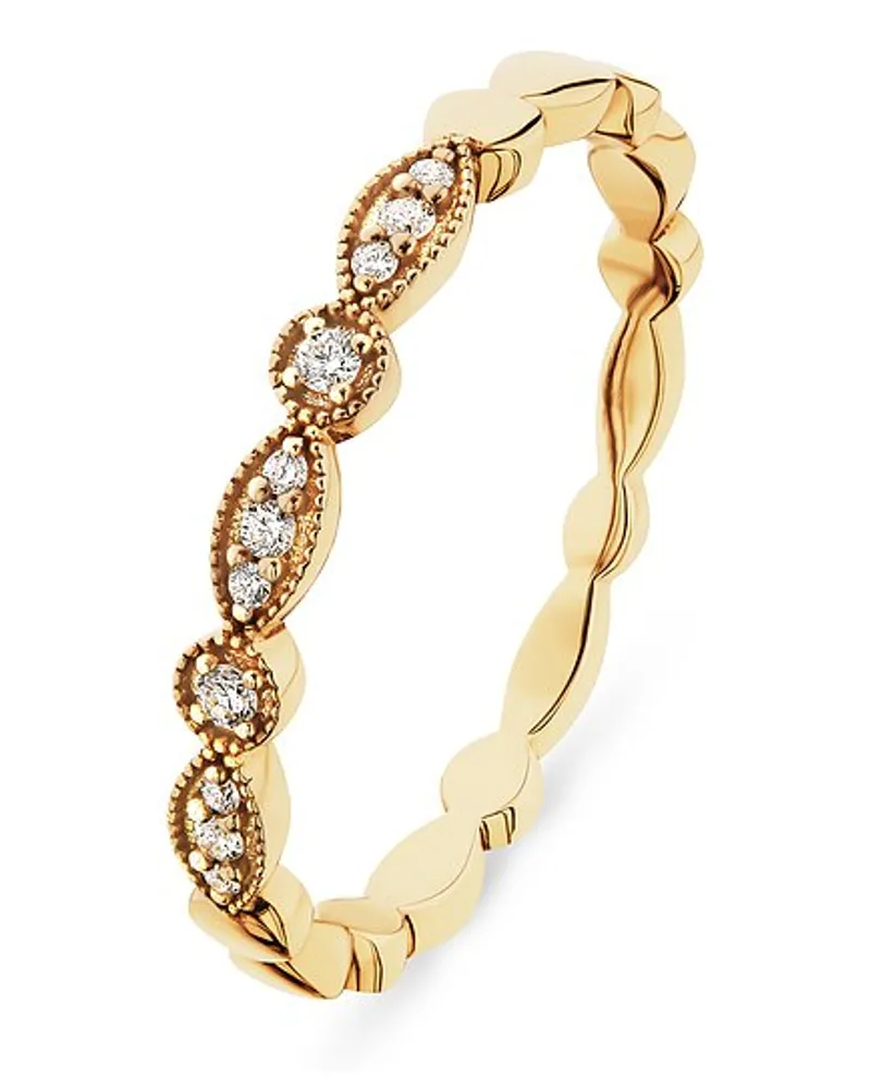 VALERIA Damenring Gelbgold