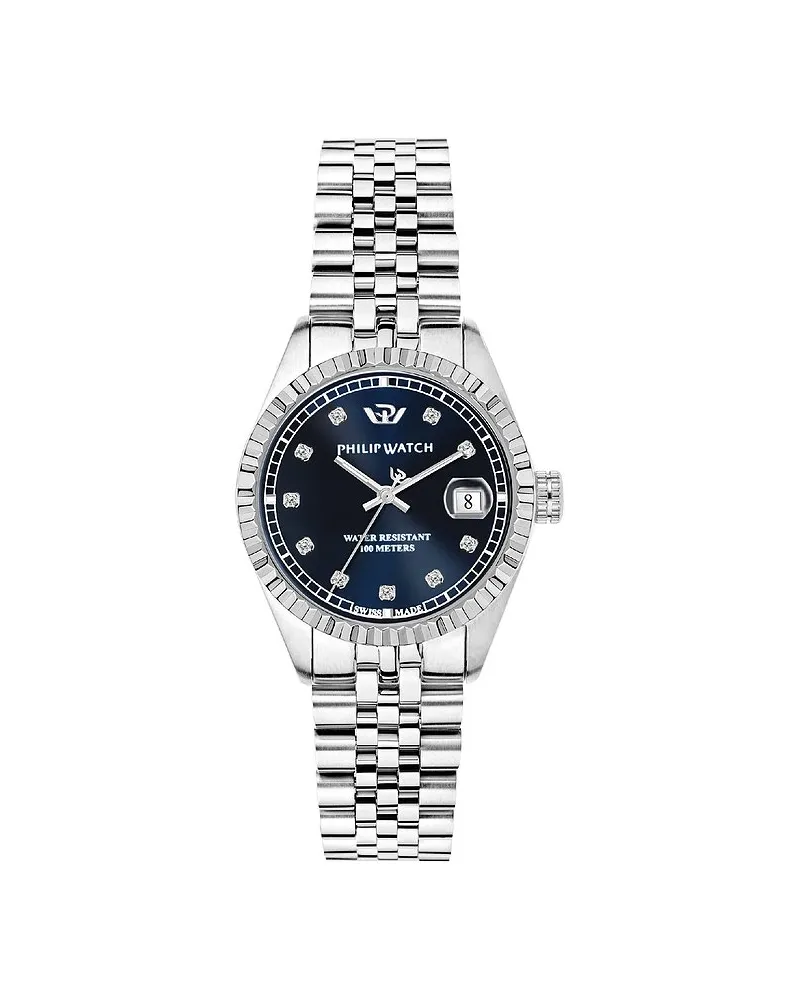 Philip Watch Damenuhr Caribe Urban Silber
