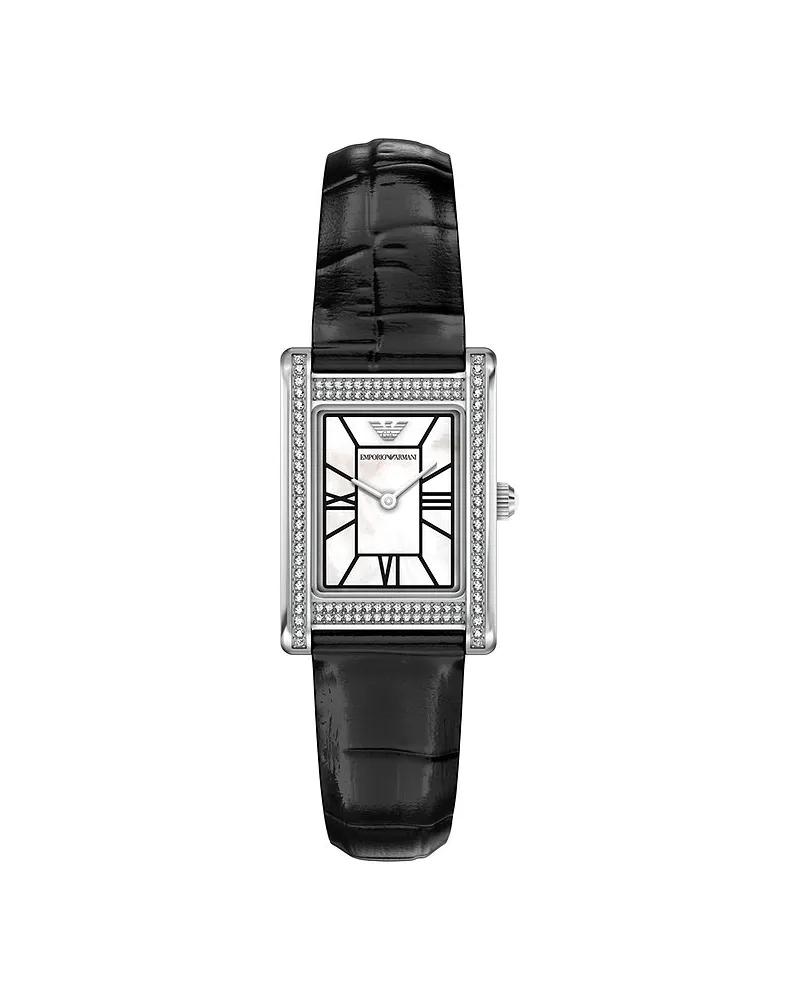 Emporio Armani Damenuhr Silber