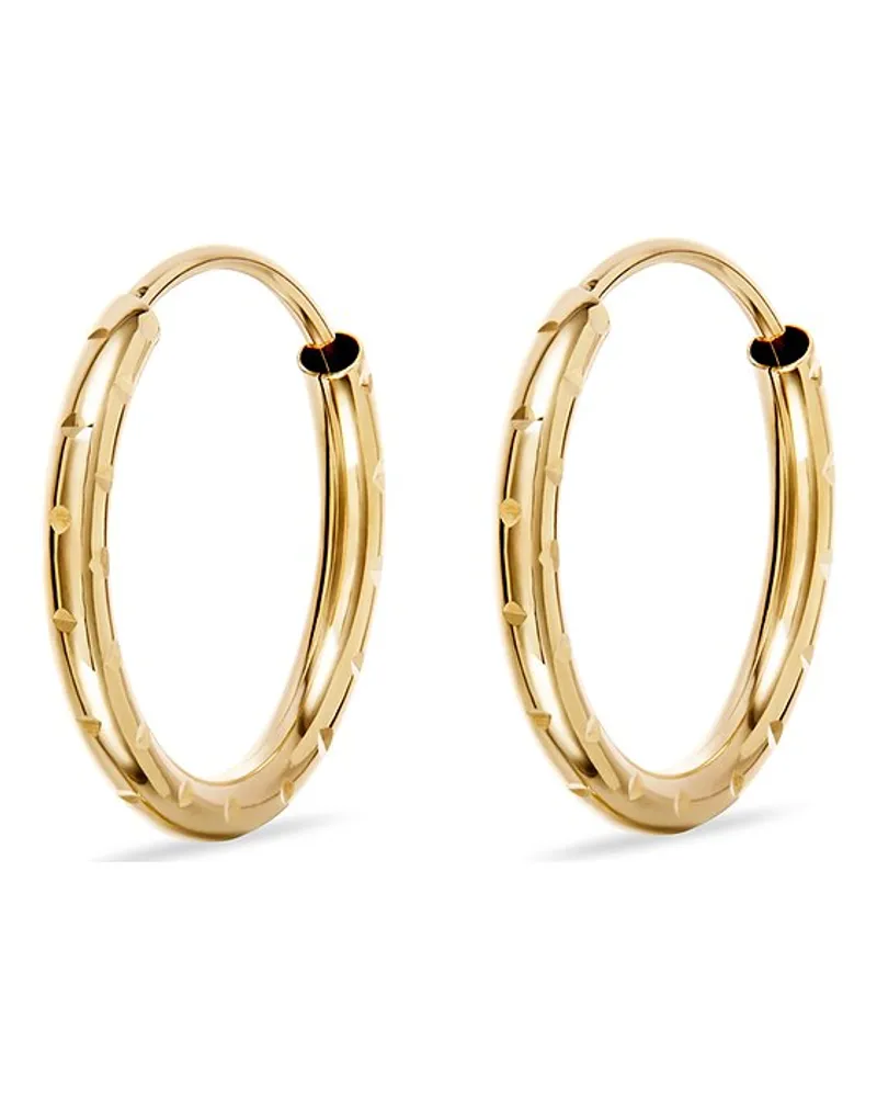 FAVS. Creolen Gelbgold