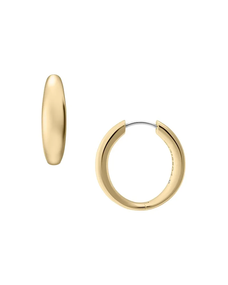 Fossil Creolen Ellis Gold