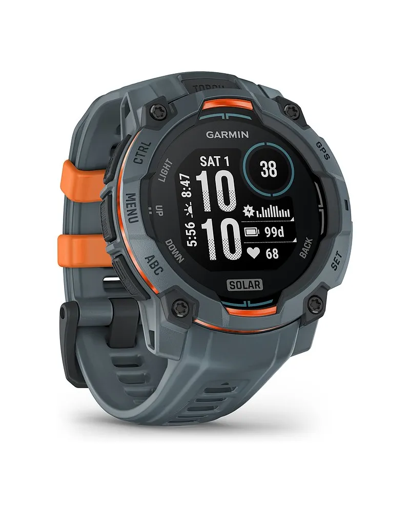 Garmin Smartwatch Instinct 3 Solar 45 mm Twilight Dunkelgrau