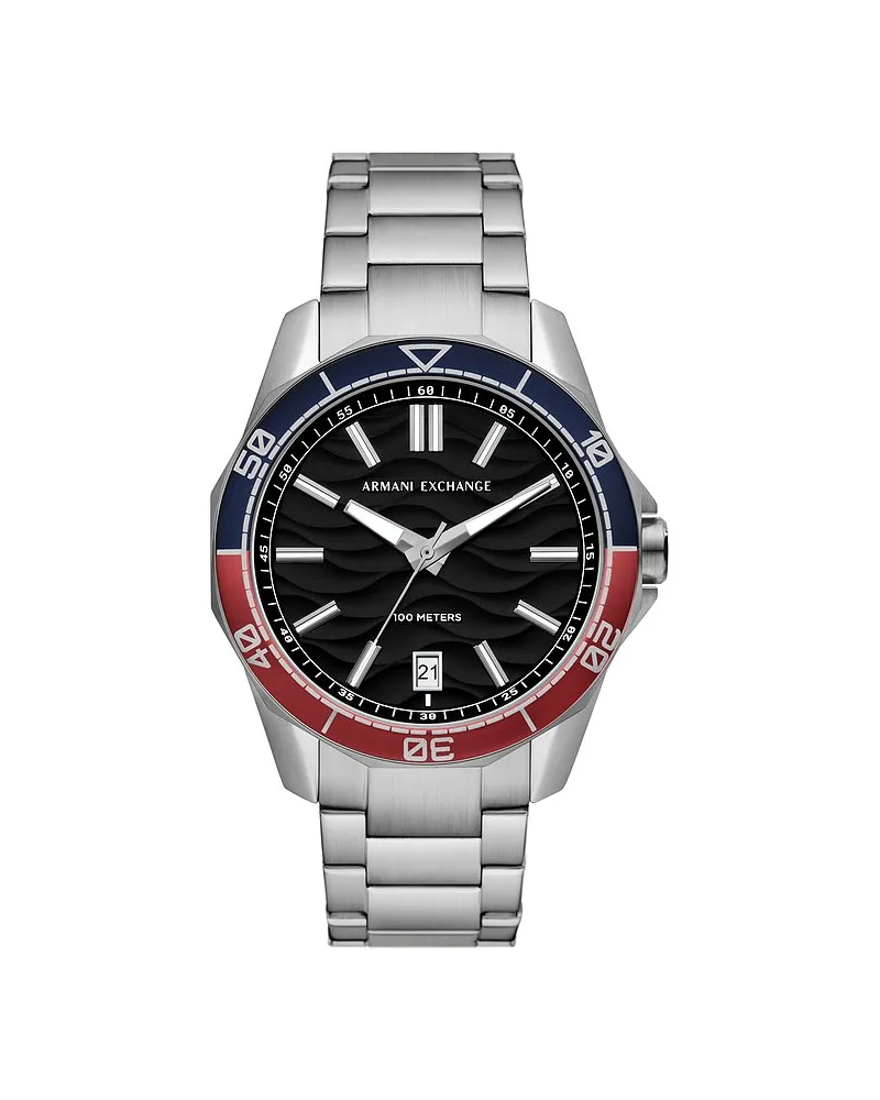 Armani Exchange Herrenuhr Silber