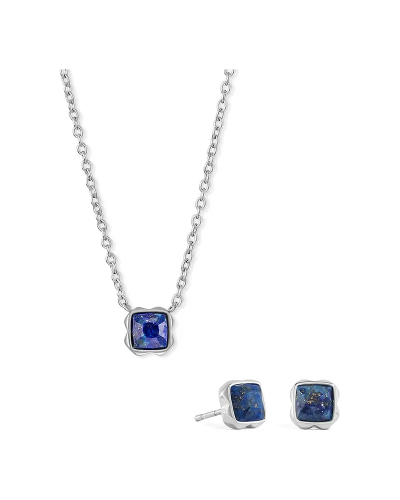 Coeur de Lion Schmuck-Set Dunkelblau