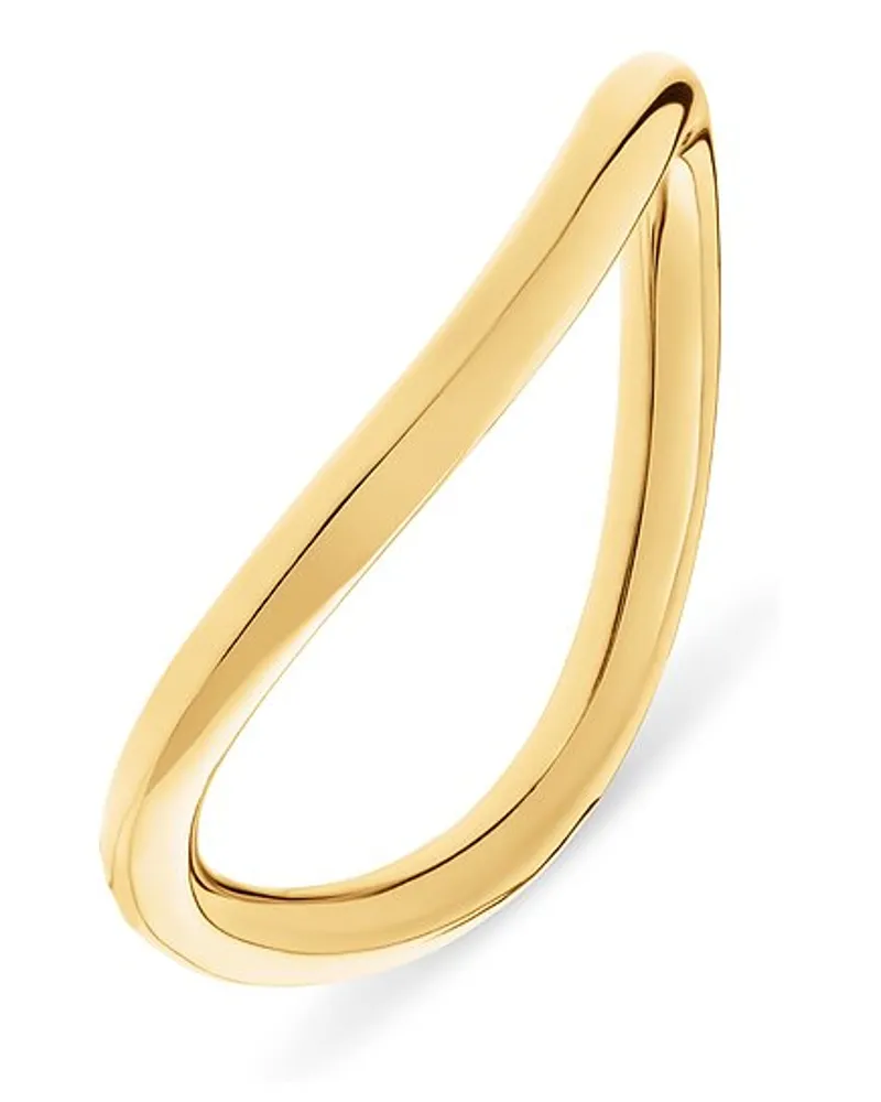 Esprit Damenring Wave Gelbgold