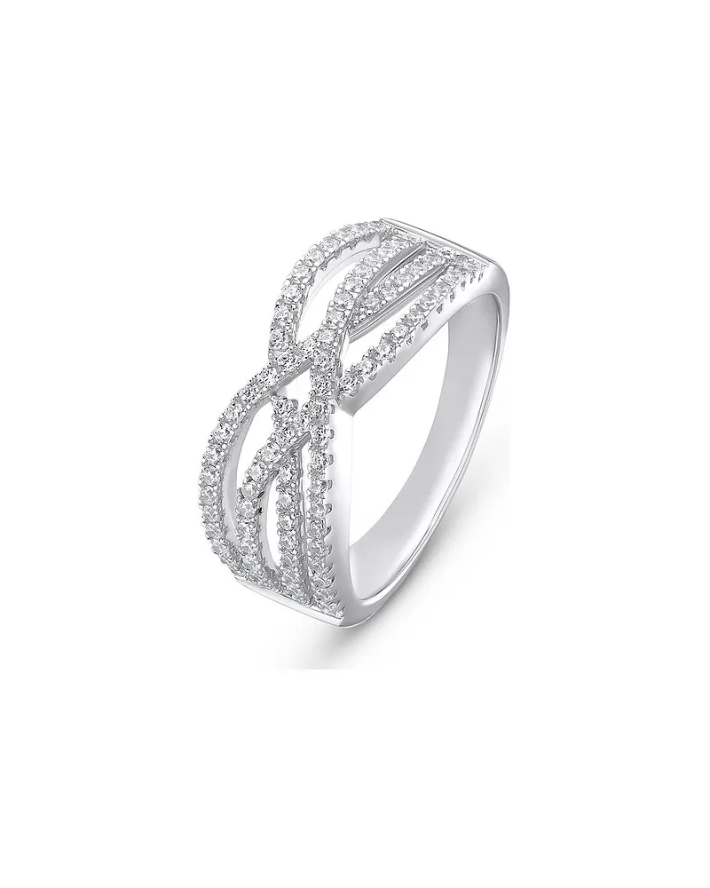 FAVS. Damenring Silber