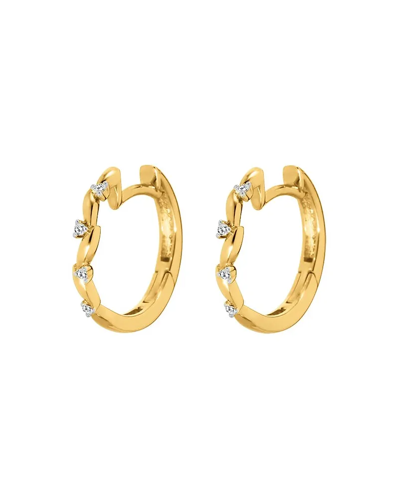 VALERIA Creolen Gelbgold