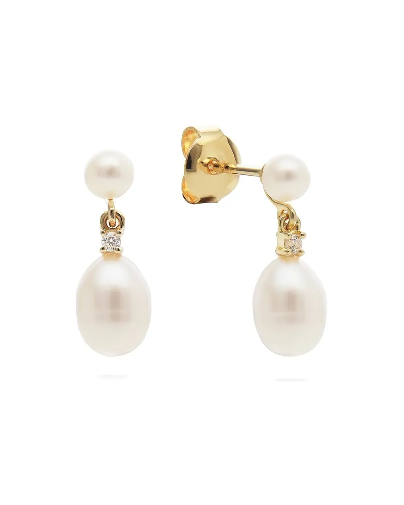 VALERIA Ohrhänger Gelbgold