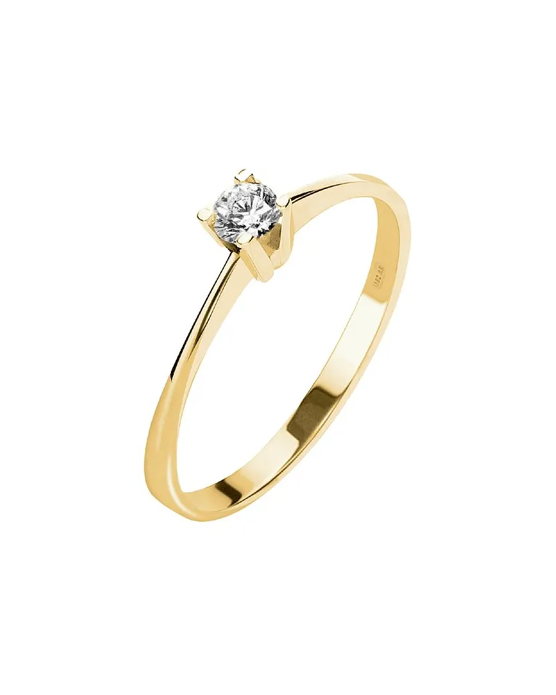 VALERIA Damenring Gelbgold