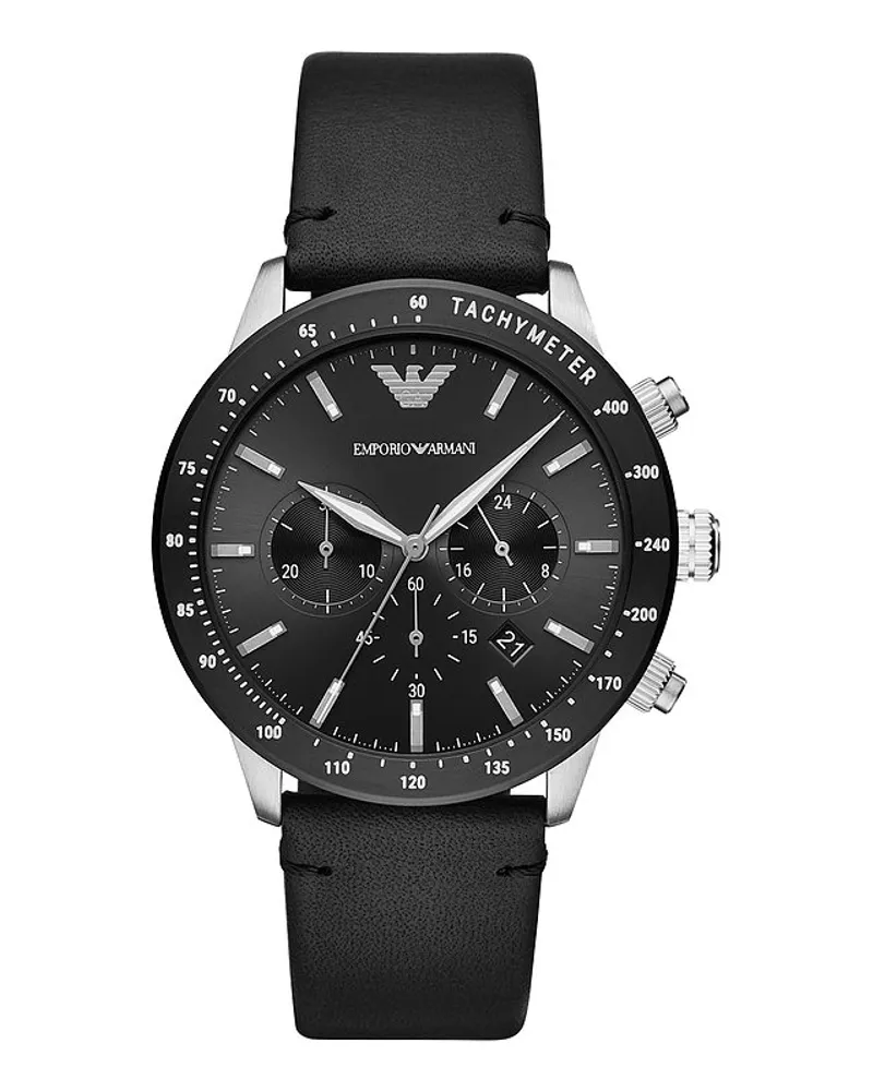 Emporio Armani Chronograph Silber