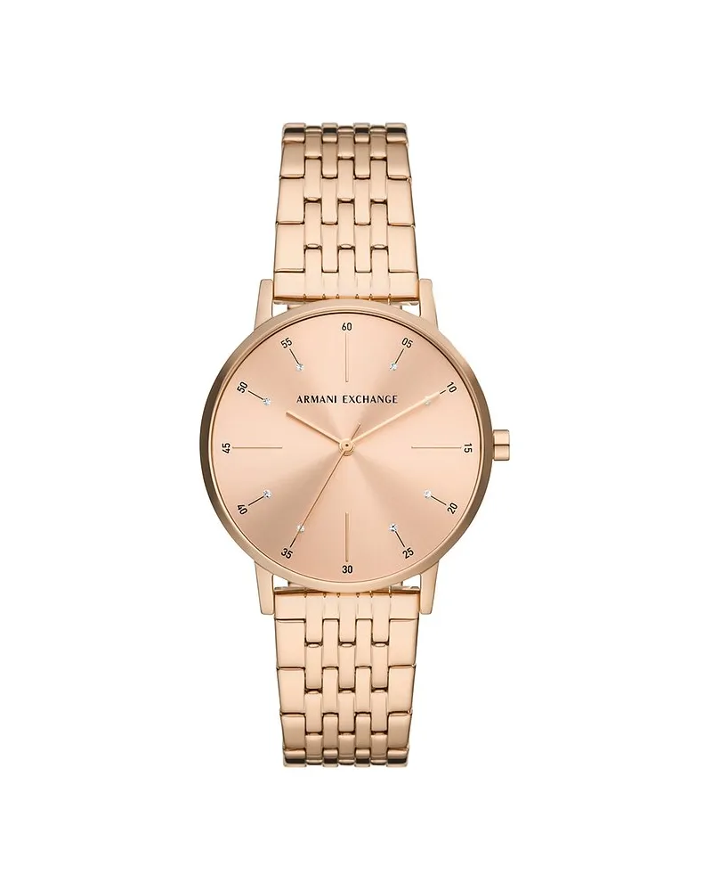 Armani Exchange Damenuhr Roségold
