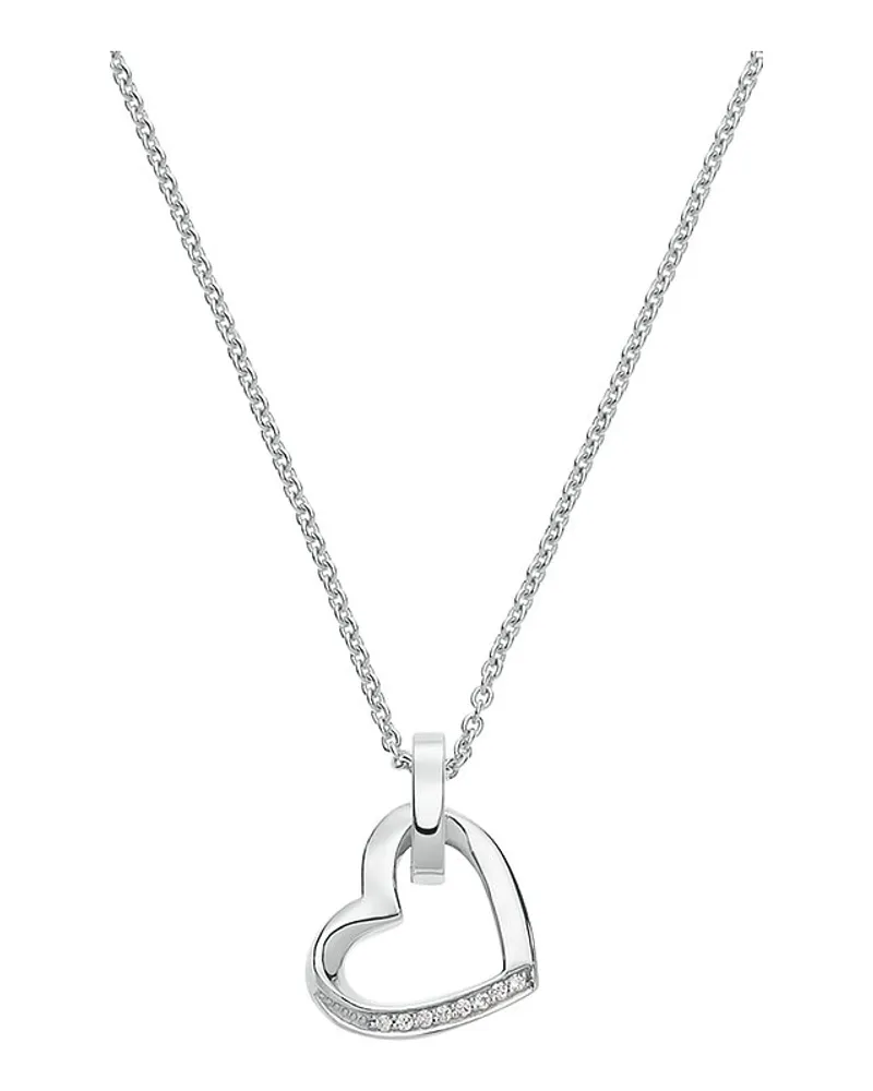 JETTE Kette TWISTED HEART Silber