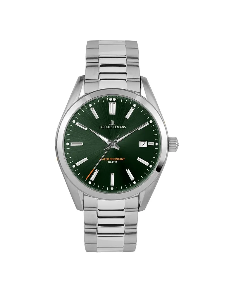 Jacques Lemans Herrenuhr Classic Silber