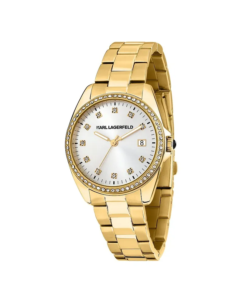 Karl Lagerfeld Damenuhr Gold